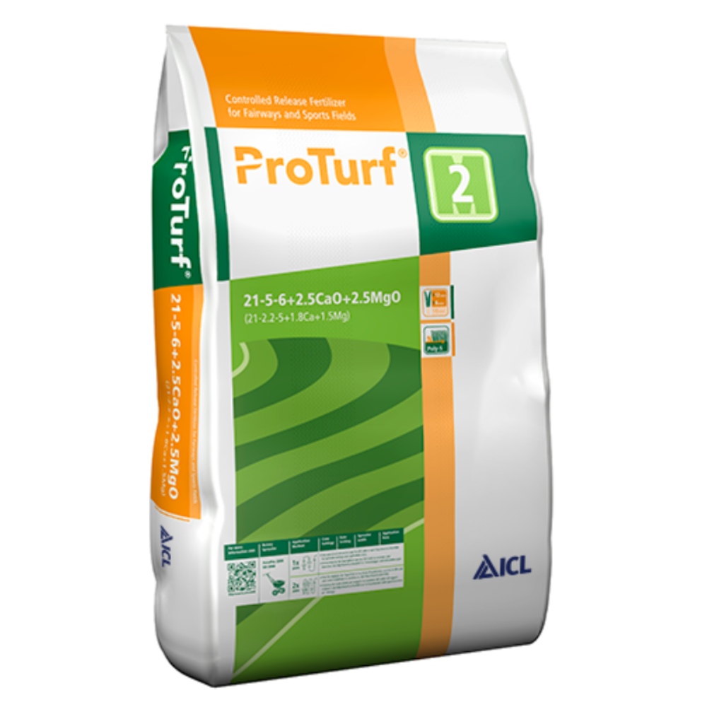 ProTurf 21-5-6+7CaO+2,5MgO trávníkové hnojivo 25 kg