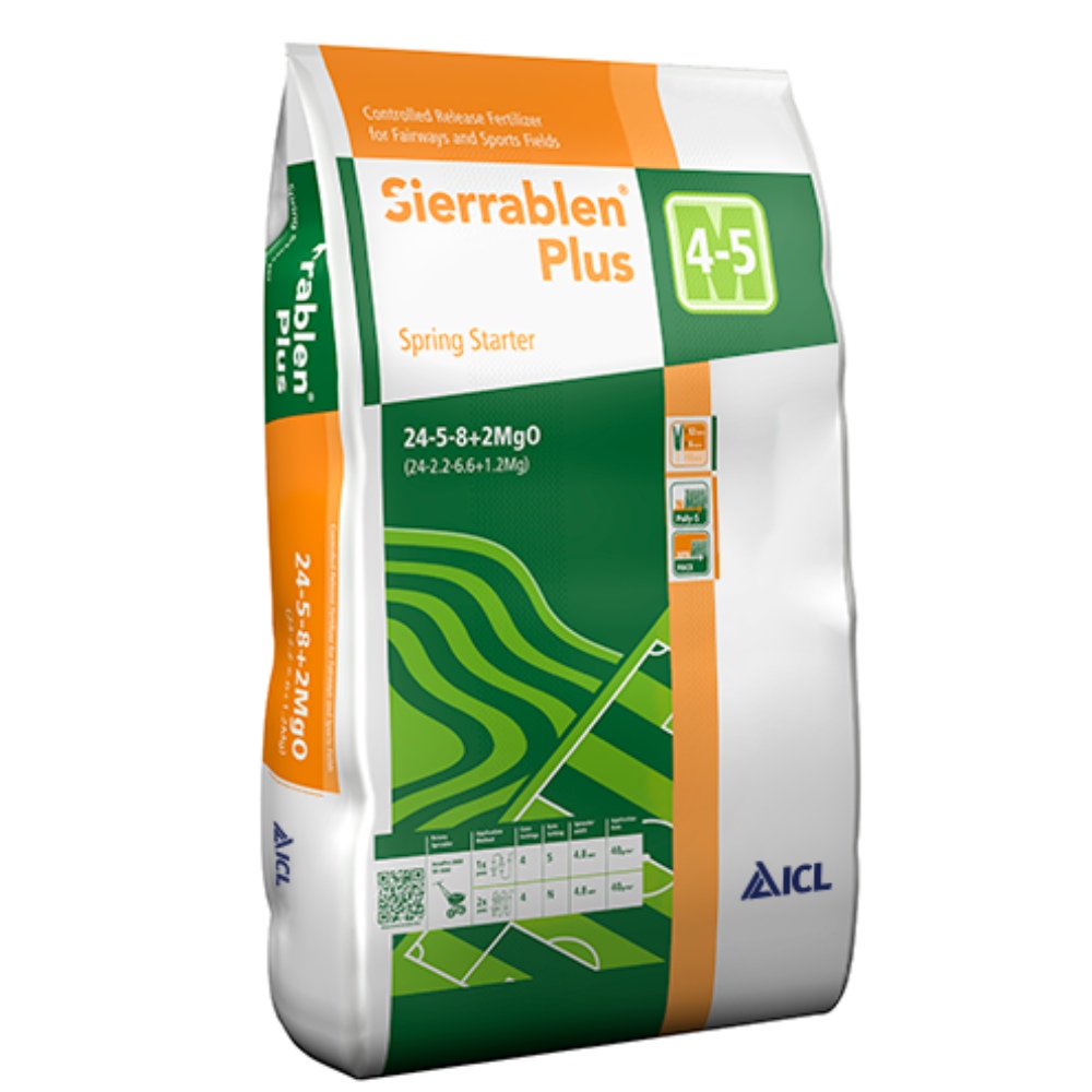 Sierrablen Plus Spring Starter trávníkové hnojivo 25 kg