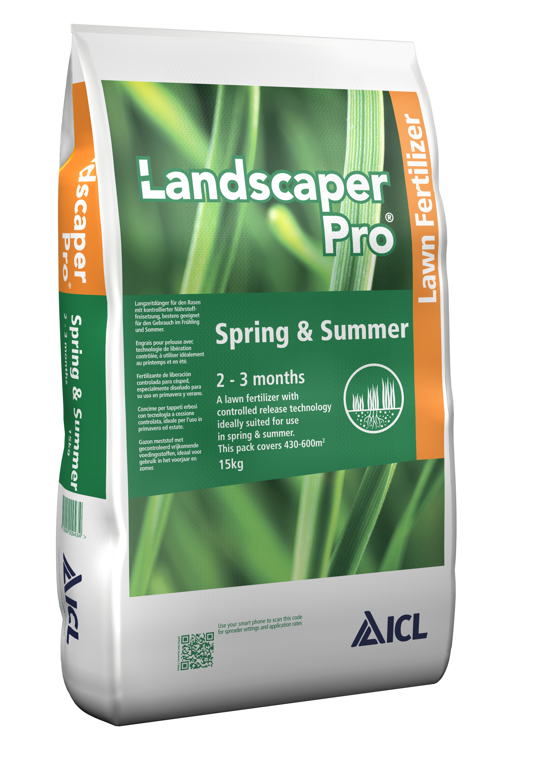 Landscaper Pro: Spring and Summer 15 Kg 20-0-7+3CaO+3MgO