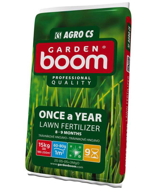 Garden Boom Once a Year 25-05-08+3MgO 15kg