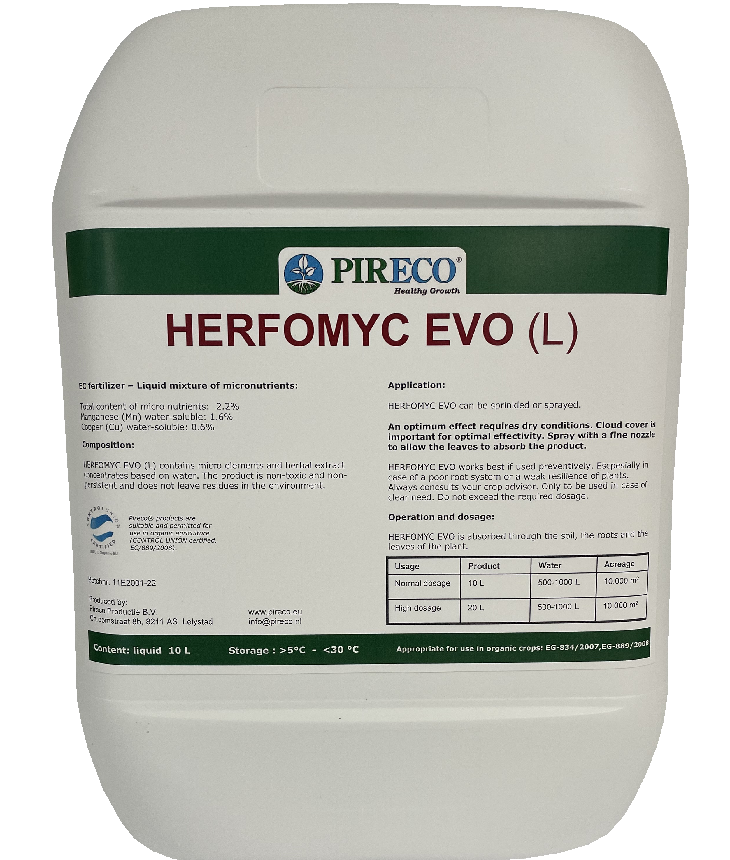 Pireco Herfomyc 10l 